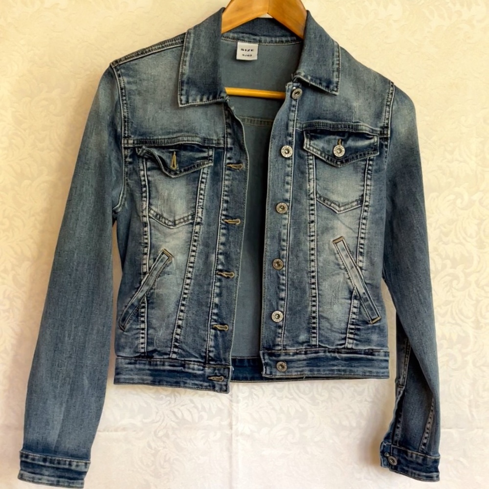 Denim Jean Jacket Size S